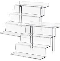 2 New 9&rdquo; Acrylic Display Risers