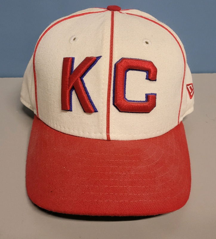 Kansas City Monarchs Negro League Retro Baseball Cap , Size 7 1/4 . Pre-owned
