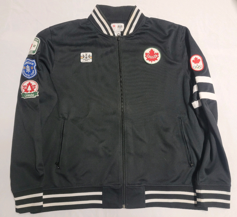 Hudson Bay Co. 2012 Canadian Curling Olympic Team Jacket . Size XL , Pre-owned