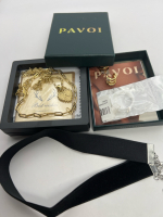 PAVOI 14K plate 925 earrings Size 10 Ring Band Necklaces
