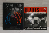 2 Hardcover Books About the Beatles and John Lennon