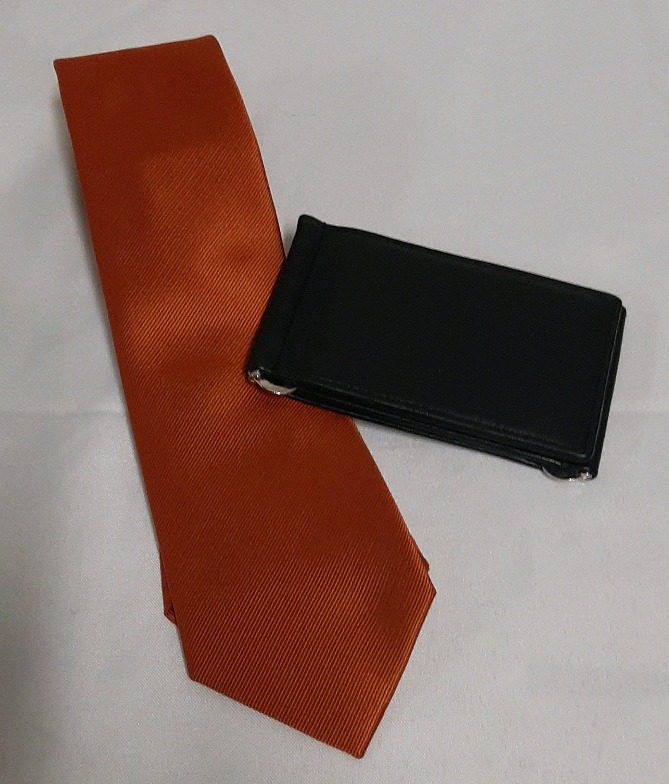 Silk Tie and a Leather Billfold