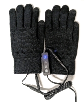 USB-Powered Heated Ladies Winter Gloves (Working) One Size Fits Most