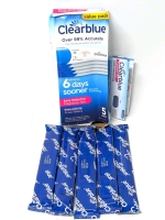 New CLEAR BLUE Early Detection Pregnancy Tests (Value Pack : 5 Tests)