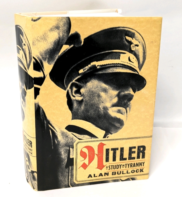 Vintage 1962 Copy of " Hitler : A Study of Tyranny " by Alan Bullock Hardcover Book