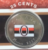 NHL Hockey Ottawa Senators Canadian Coin Set with Coloured Quarter - 3