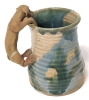 Neat Pottery Mug with Figurative Dog Handle - 2