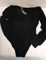 Zeagoo Black Body Suit Size M