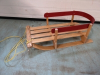 Wooden Kids Sled