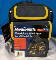 New Mastercraft Electrician's Work Tote