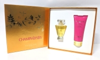 New Guerlain Paris CHAMPS-ELYSEES Gift Set : Eau de Toilette (30ml) & Radiant Body Lotion (100ml)