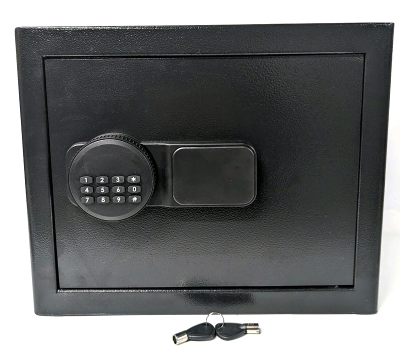 New Security Lock Box with 2 Keys 14.5" x 12" x 12"