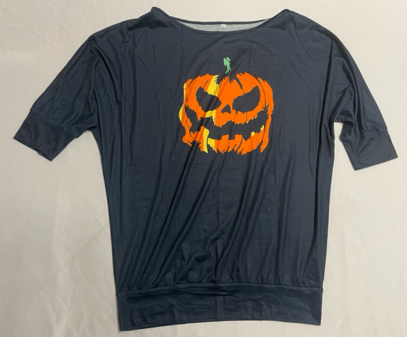 NEW Halloween themed long comfy shirt size 2XL