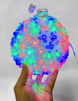 New 100 LED 7" Cherry Blossom Ball Light - Multicolor - with 100" Long Cord