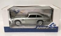 Solido S 1:18 Scale Aston Martin DB5 Silver Birch 1964 SL0875BD Diecast Model Car