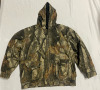 Outfitters Ridge Real Tree hardwoods Camouflage Hunting Jacket with hood and thick warm lining , as is - 3