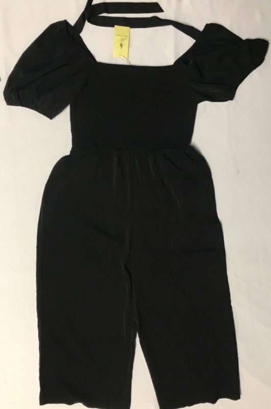 New Love Welove Fashion Black Jumpsuit 1018# XL