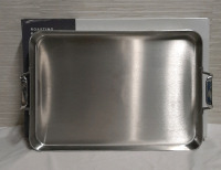 Misen Stainless Steel Roasting Pan. 19.7 X 13 X 1.5" Retail $135.00 or more