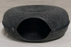 Peekaboo Cat Cave Tunnel Suitable for cats under 16 lbs 50X 50 X 20cm Dark Gray - 2