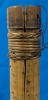 Wooden Rainstick and Woven Container with Carved Stopped - 5