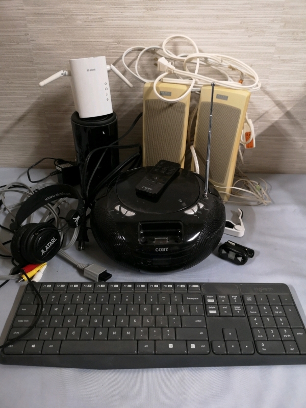 Computer Accessories - Keyboard, Speakers, Headphones, D-Link++