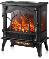 New Joy Pebble Electric Fireplace