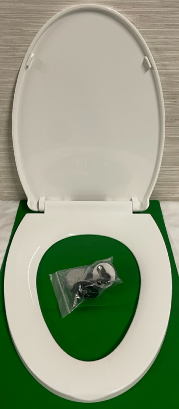 NEW Toilet Seat Elongated - front bowl seat 18 1/2&rdquo; x 14 1/8&rdquo;
