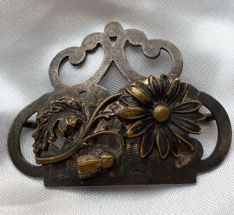 EPNS Nurses Antique Art Nuevous Belt Buckle