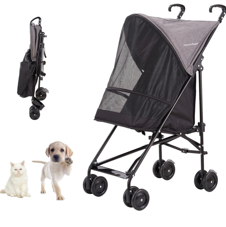 Favonius poupee Lightweight Pet Stroller,Dog Stroller for Small