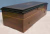 Antique Swiss 6-Tune Cylinder Music Box w/Key , Hand Crank . Tested Working - 8