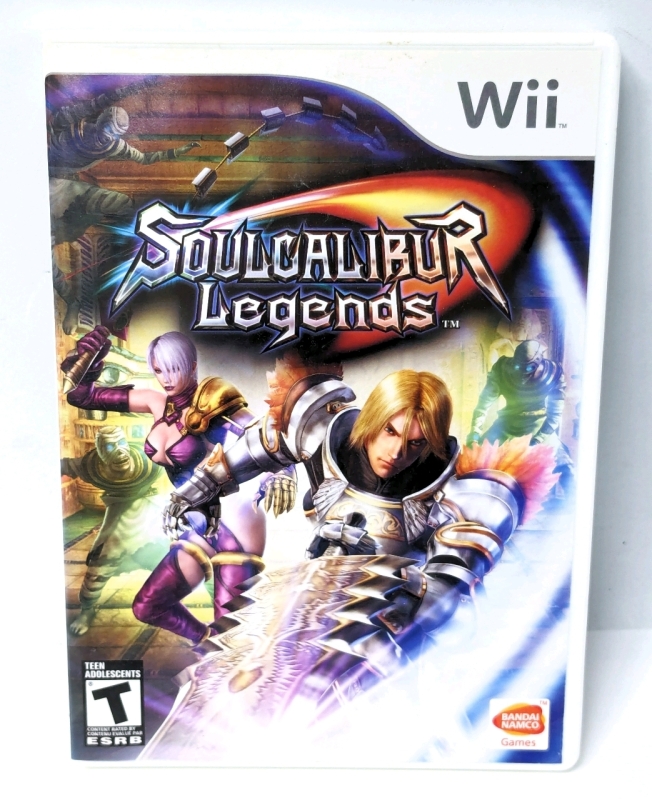 Nintendo WII : SOUL CALIBER LEGENDS Game with Booklet