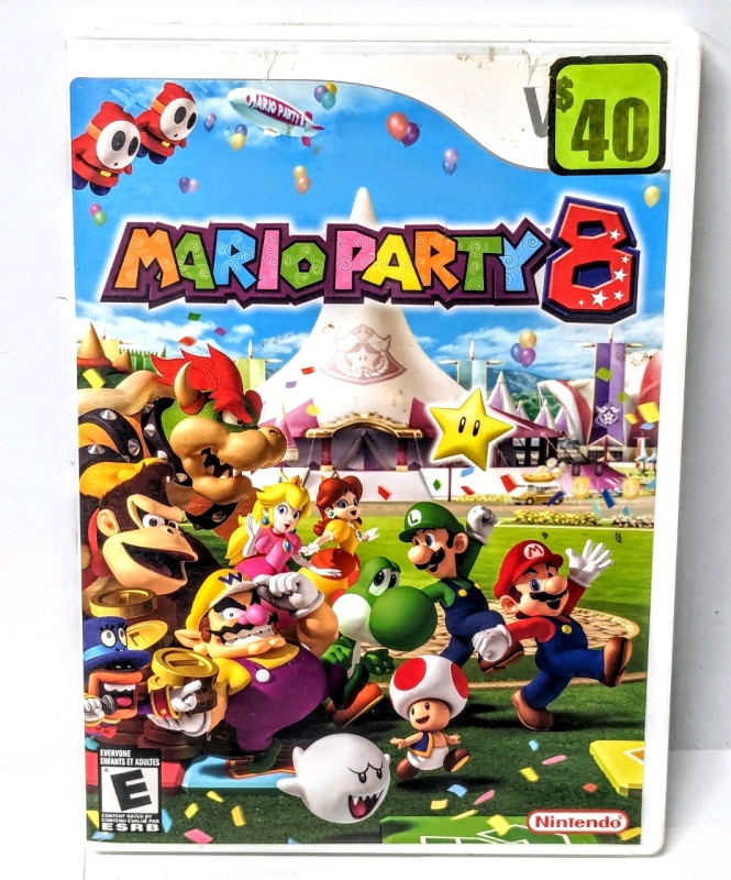 Nintendo WII : MARIO PARTY 8 with Booklet