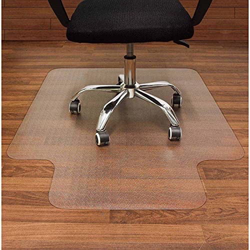 NEW Dowinx chair mat , office Chair Mat for Hardwood Floor, 36 X 48 inches, Hard Floor Chair Mats Under Computer Desk, Easy Glide for Rolling Chairs, No Curling