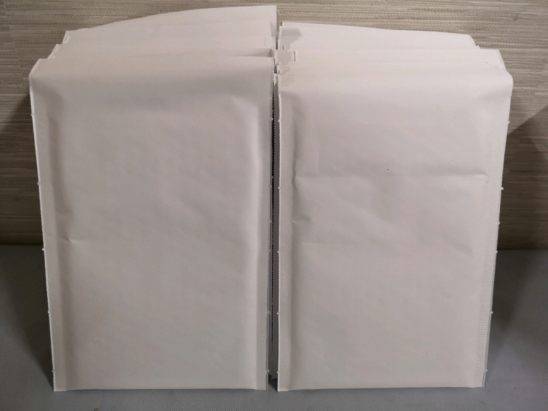 25 Uline Bubble Mailers 6x10" White