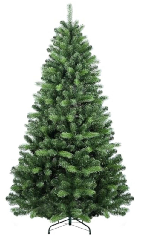 New Liguanow 7ft Artificial Christmas Tree with Foldable Stand