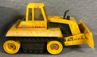 Tonka Truck Mighty Power Treads Diesel Bulldozer 1990 Steel/Plastic 18” & Vintage Mighty Tonka XMB-975 Loader Metal Dump Truck