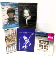 THE BEATLES + George Harrison DVDs & Blu-Ray : Anthology, Concert for George & A Hard Day's Night (Collector's Edition) +