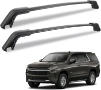 New - ASOPARTS Anti-Theft 440LBS Roof Rack Cross Bars w/Keys & Hardware