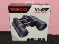 New - TASCO 10&times;50 Binoculars with Carry Case & Neck Strap