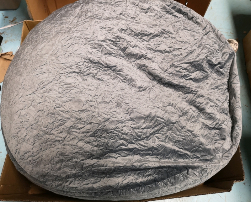 Large Soft Bean Bag Chair with Pockets (foam filled)