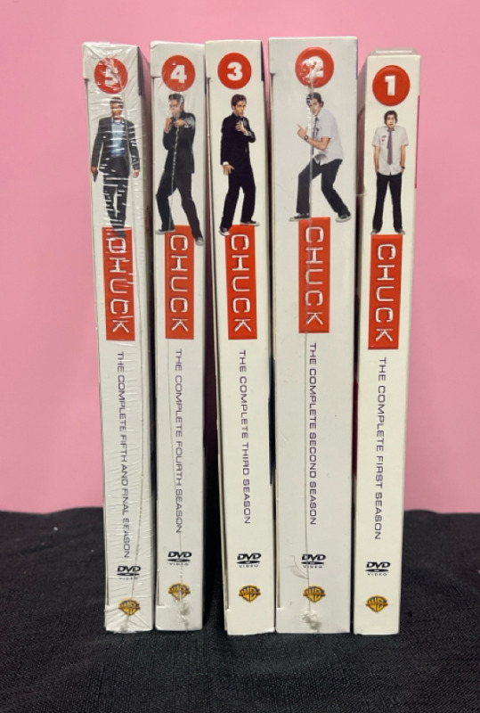 5 Seasons of Chuck on DVD