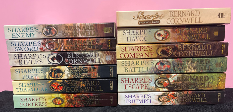 12 Sharpe Books by Bernard Cornwell