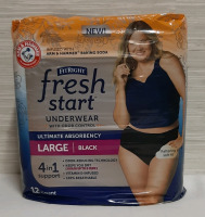 Fitright Fresh Start Underwear Size L 12 per pack