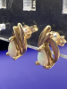 14K Gold Opal Amazing Earrings - 6