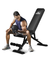 FLYBIRD Adjustable Weight Bench, Workout Bench for Full Body Workout