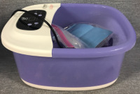 Cang+ Foot Spa With Shiatsu Massage Rollers Heat, Bubbles