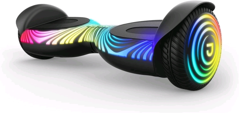 Jetson J Beat All-Terrain Hoverboard w Light-Up Wheels / Top Speed of 10mph / Range of up to 7 Miles