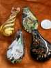 Nine 9 Assoryed Glass Pendants in Tassel Robin Egg Box - 4