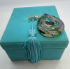 Nine 9 Assoryed Glass Pendants in Tassel Robin Egg Box - 6