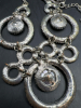Art Deco Modern Rhinestone Necklace - 3